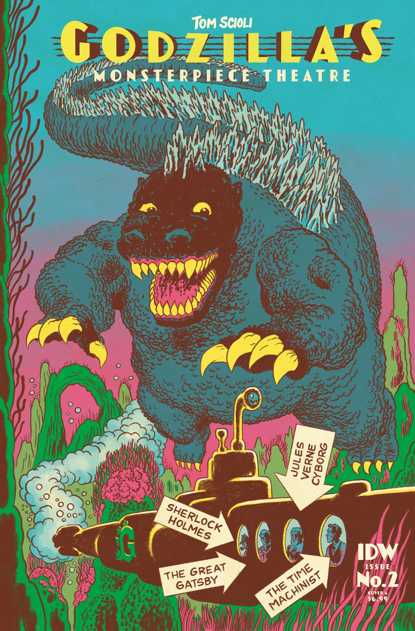 Godzillaâ€™s Monsterpiece Theatre #2 Cover A (Scioli)