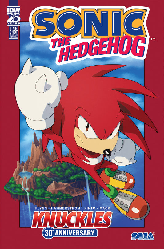 Sonic the Hedgehog: Knuckles' 30th Anniversary Special Cover A (Hammerstrom)