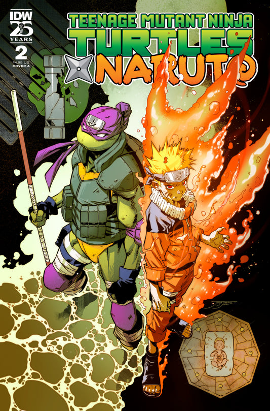 Teenage Mutant Ninja Turtles x Naruto #2 Cover A (JimÃ©nez)