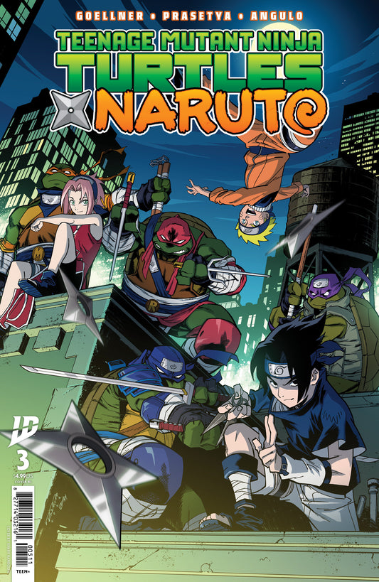 Teenage Mutant Ninja Turtles x Naruto #3 Variant RI (50) (Randolph) 1:50 Ratio