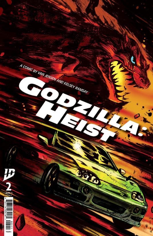 Godzilla: Heist #2 Variant B (Tunica Movie Poster Variant)