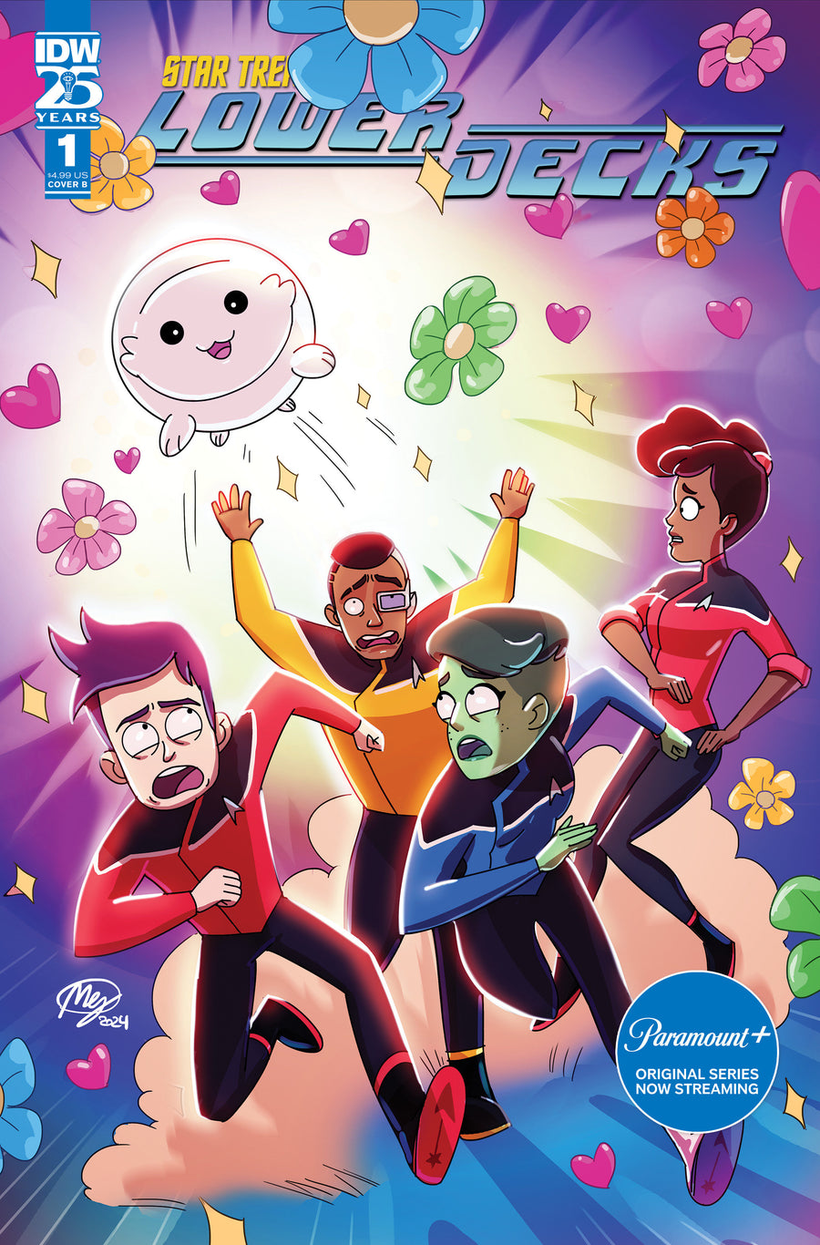 Star Trek: Lower Decks #1 Variant B (Huang) — Cover
