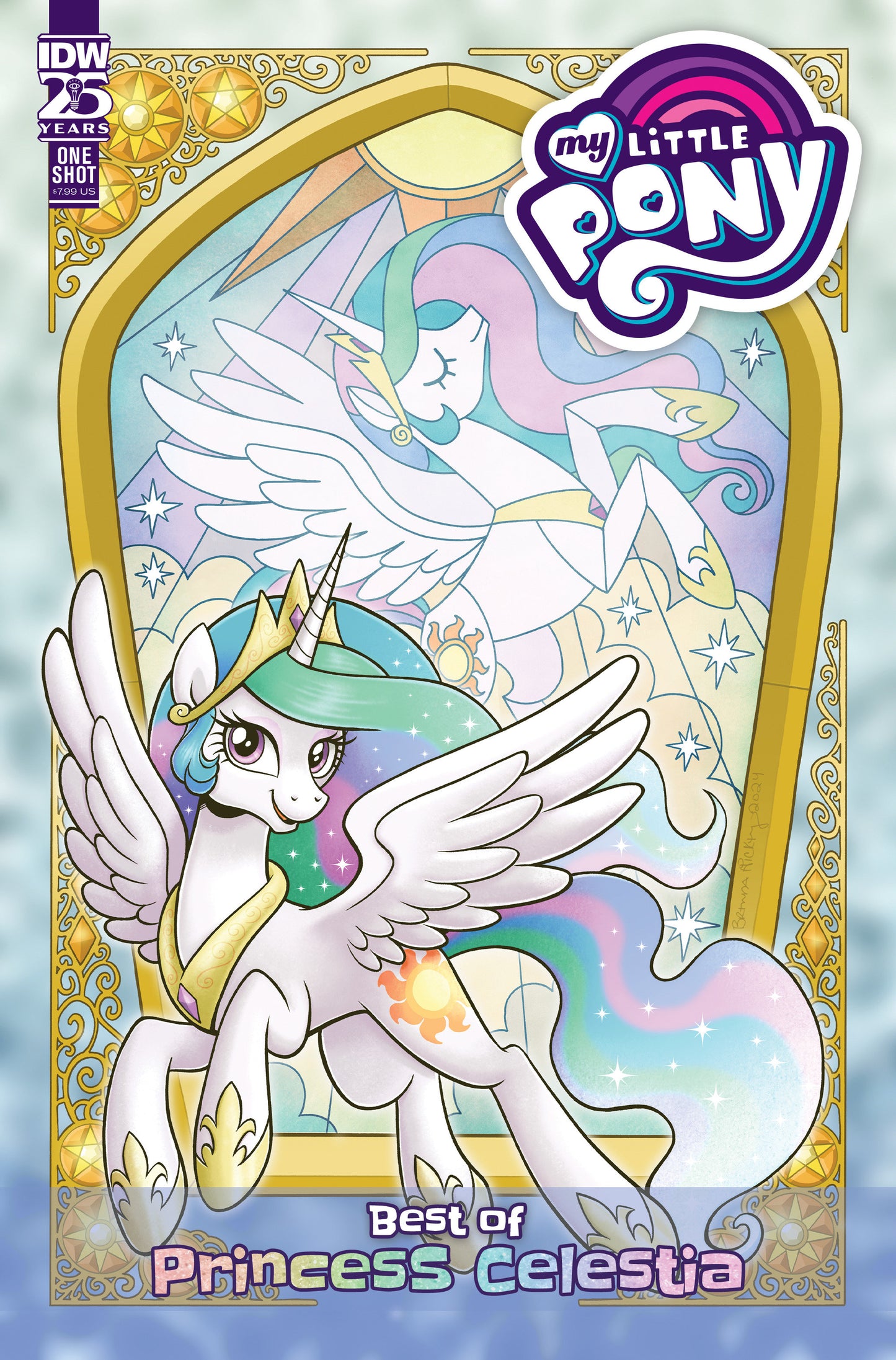 My Little Pony: Best of Princess Celestia Cover A (Hickey)