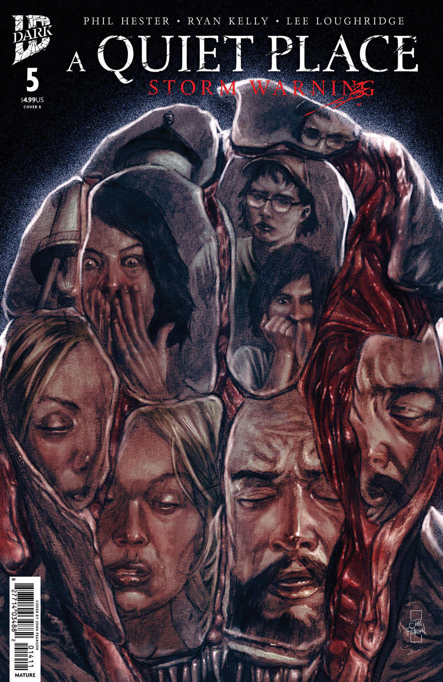 A Quiet Place: Storm Warning #5 Variant B (pearson) - Cover