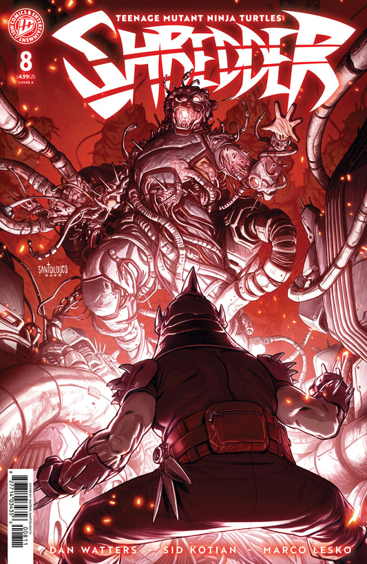 Teenage Mutant Ninja Turtles: Shredder #8 Cover A (Santolouco) — Cover
