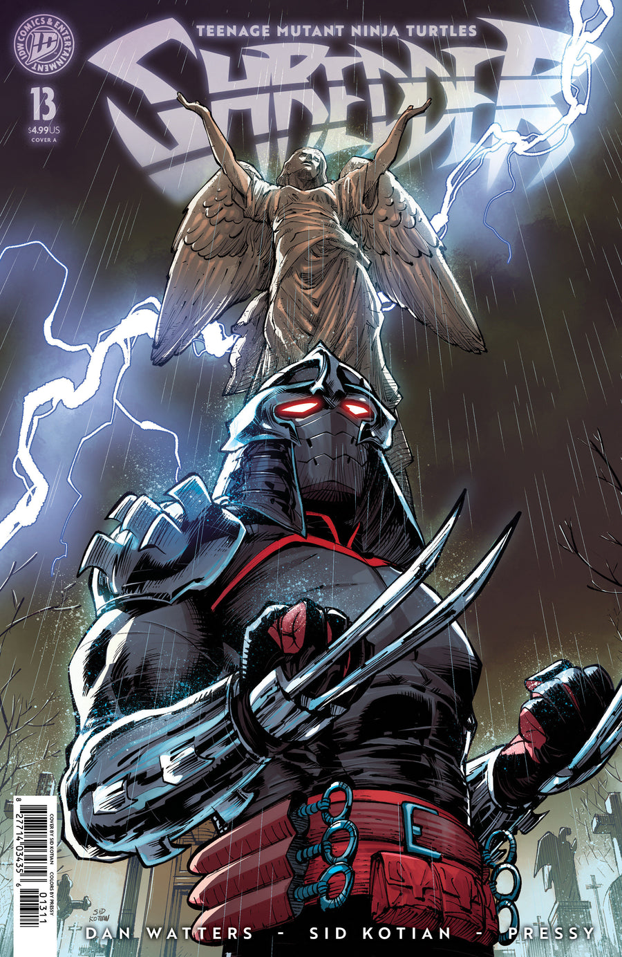 Teenage Mutant Ninja Turtles: Shredder #13 Cover A (Kotian) — Cover