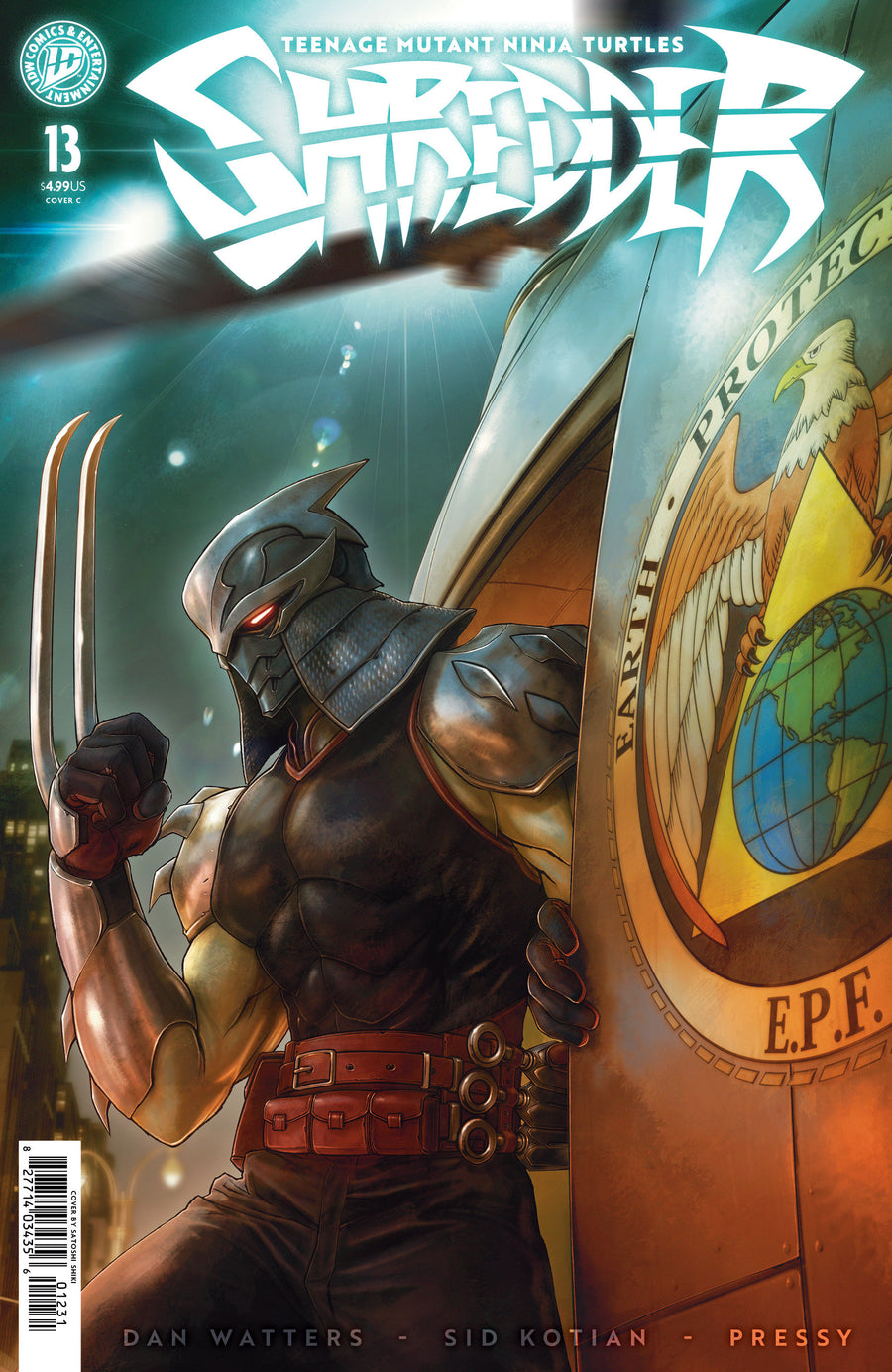 Teenage Mutant Ninja Turtles: Shredder #13 Variant C (Shiki) — Cover