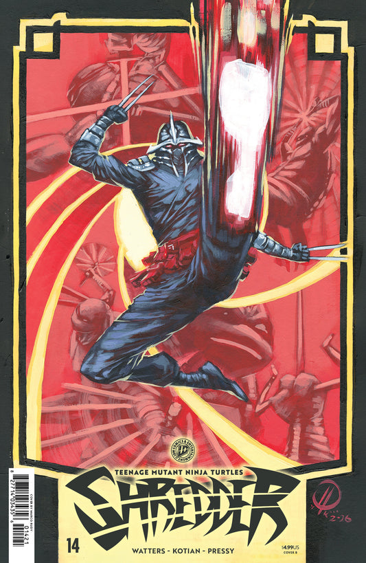 Teenage Mutant Ninja Turtles: Shredder #14 Variant B (Rudy) — Cover