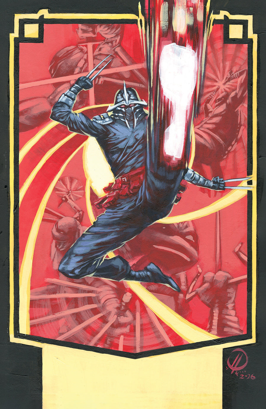 Teenage Mutant Ninja Turtles: Shredder #14 Variant RI (10) (Rudy Full Art) — Cover