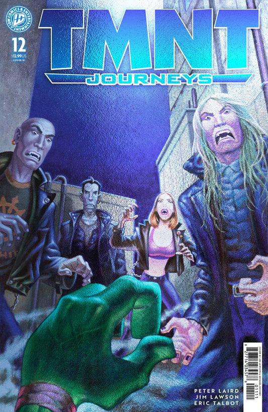 Tmnt: Journeys #12 Variant RI (10) Foil (Dooney & Lawson) - Cover