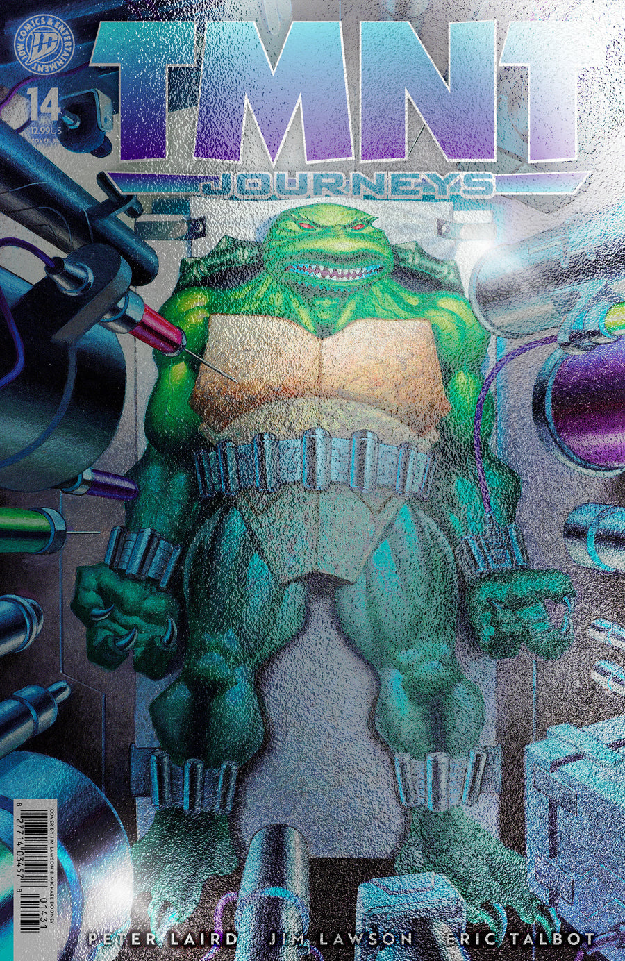 Tmnt: Journeys #14 Variant RI (10) Foil (Dooney & Lawson) — Cover