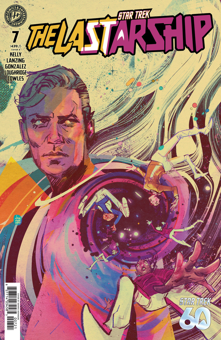 Star Trek: The Last Starship #7 Variant B (Menheere) — Cover