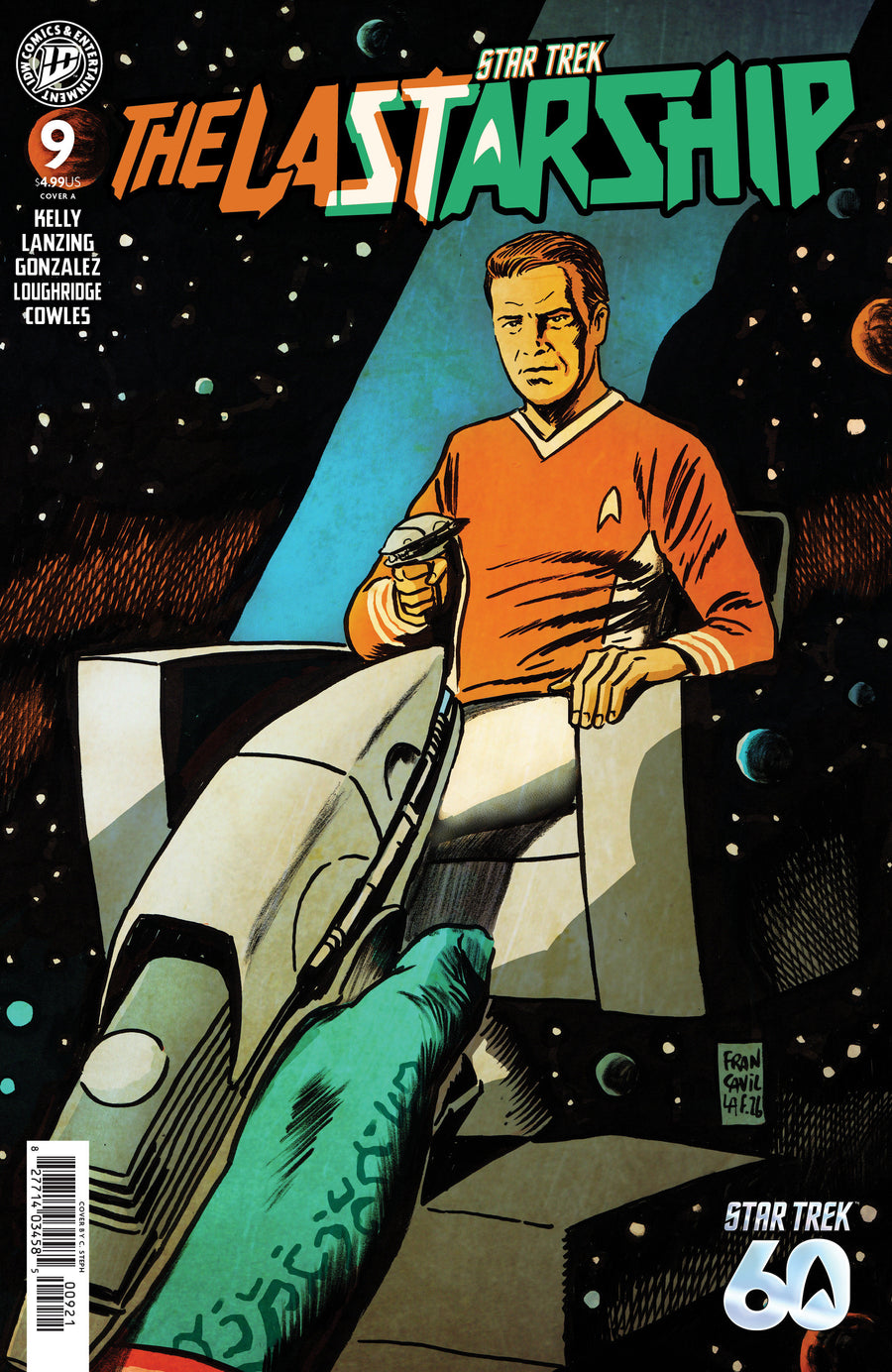 Star Trek: The Last Starship #9 Cover A (Francavilla) - Cover