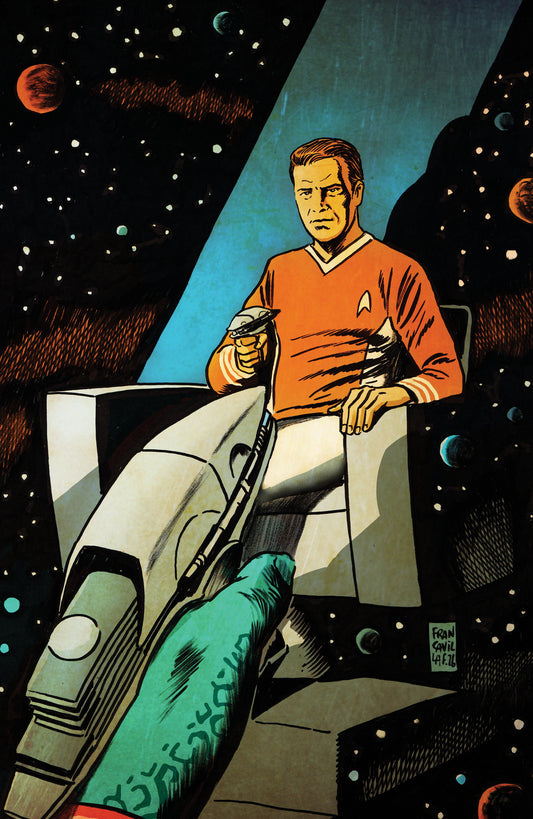Star Trek: The Last Starship #9 Variant RI (10) (Francavilla Full Art) - Cover