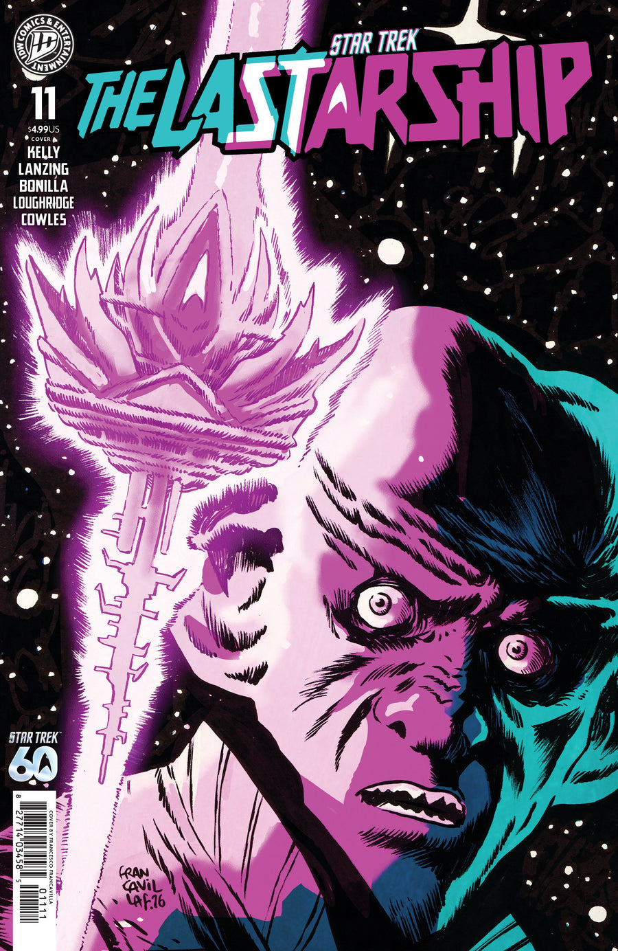 Star Trek: the Last Starship #11 Cover a (Francavilla) — Cover