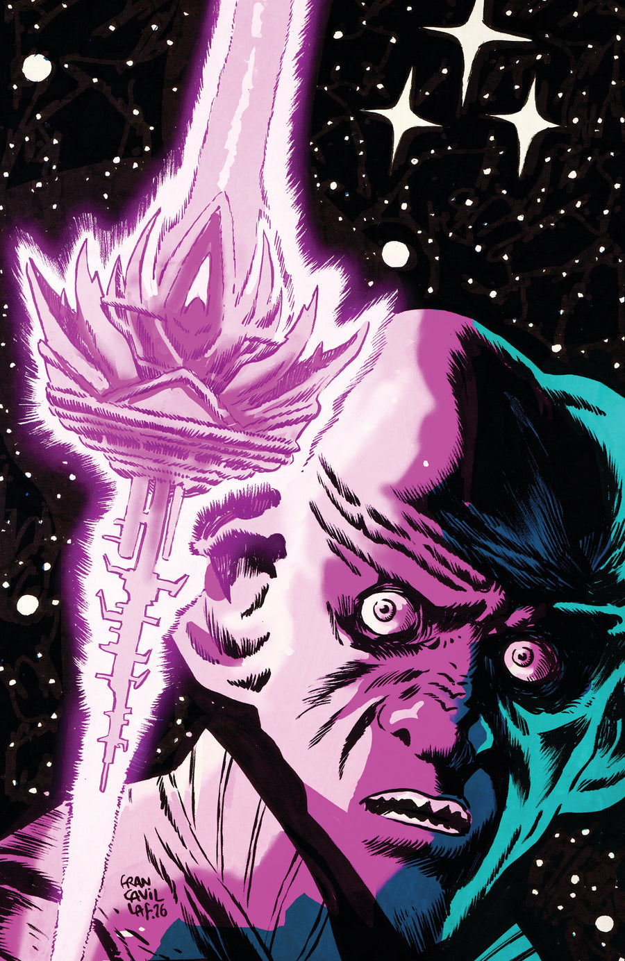 Star Trek: the Last Starship #11 Variant RI (10) (francavilla Full Art) — Cover