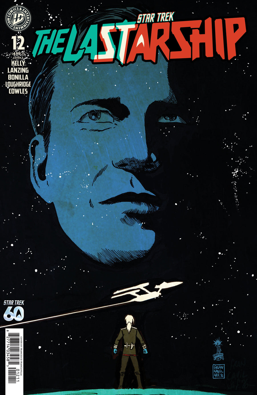 Star Trek: The Last Starship #12 Cover A (Francavilla) — Cover