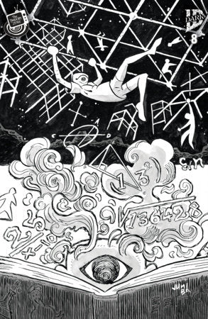 The Twilight Zone #8 Cover B Juni Ba Black & White Connecting Variant