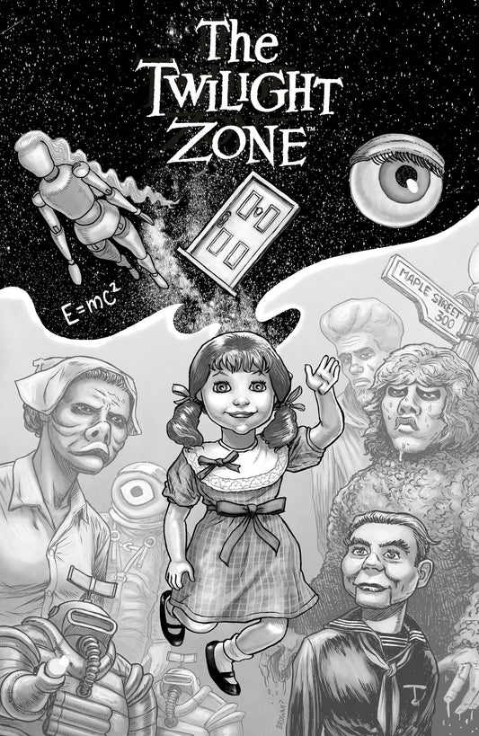 The Twilight Zone #10 Variant RI (10) (Browne) - Cover