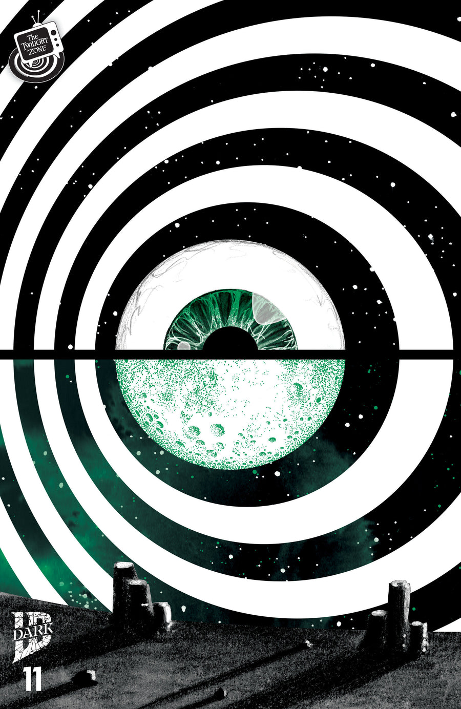 The Twilight Zone #11 Variant B (J. Gonzo Connecting Set) — Cover