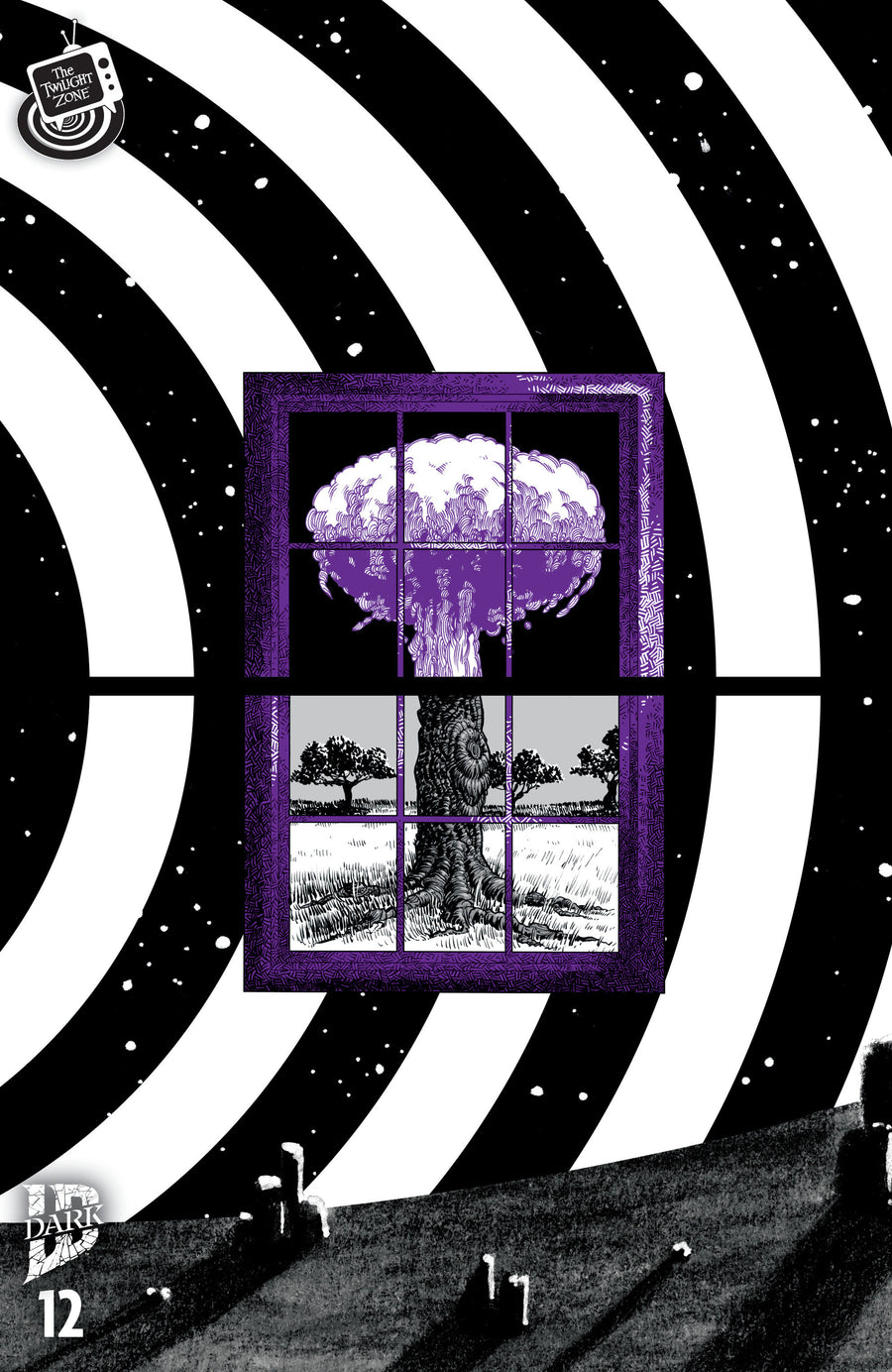 The Twilight Zone #12 Variant B (J. Gonzo Connecting Set) — Cover