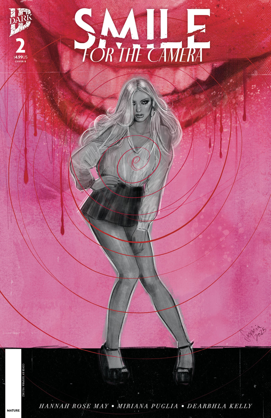 Smile: For the Camera #2 Variant B (Vilchez) — Cover