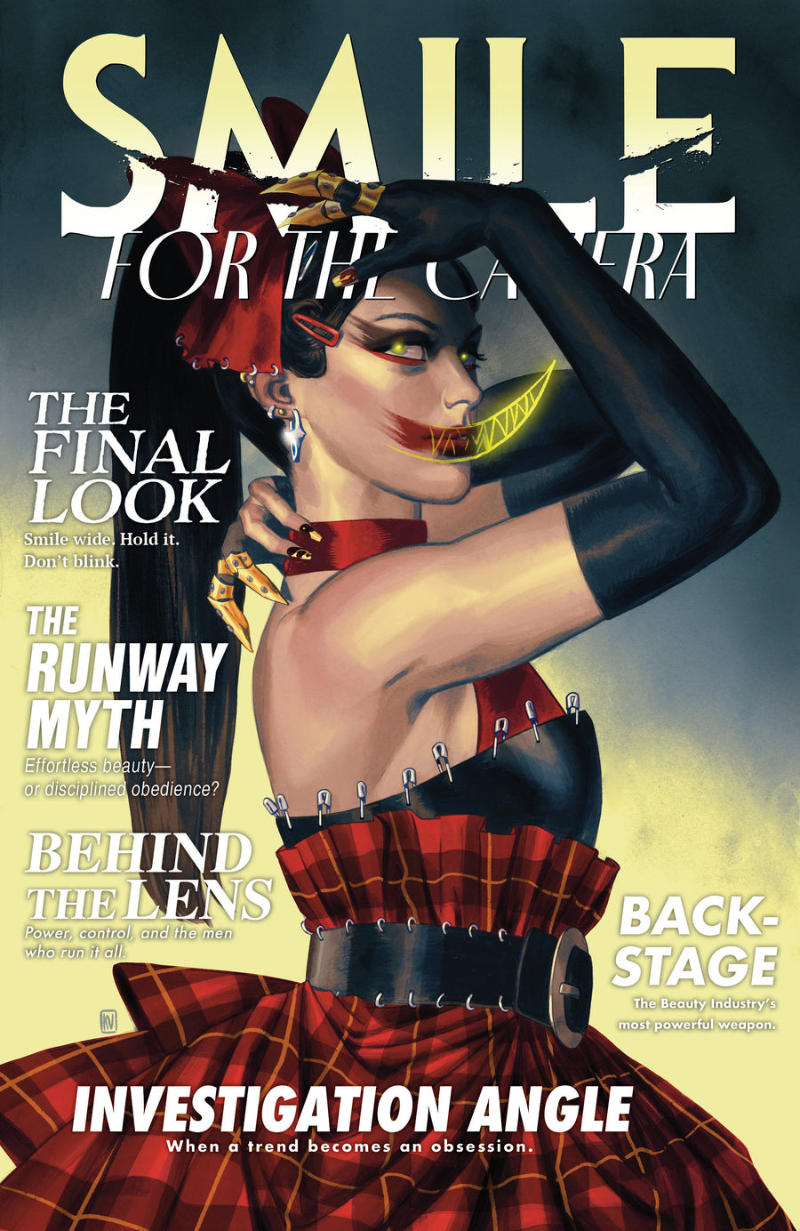Smile: For the Camera #5 Variant C (Valerio Fashion Magazine Variant) - Cover