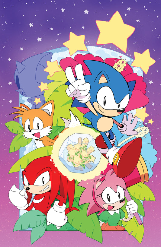 Sonic the Hedgehog: 35th Anniversary Special Cover C Foil Ata Full Art Variant - Cover