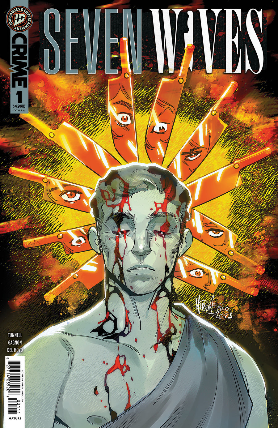 Seven Wives #1 Cover A (Andolfo) — Cover