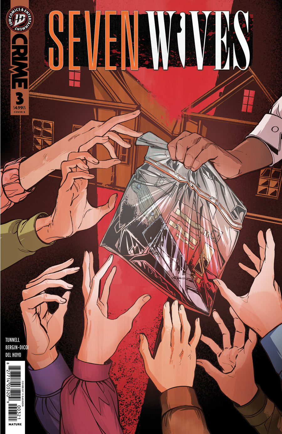 Seven Wives #3 Variant B (Gagnon) - Cover