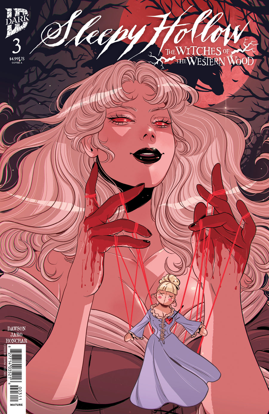 Sleepy Hollow: The Witches of the Western Wood #3 Cover A (Vecchio) - Cover