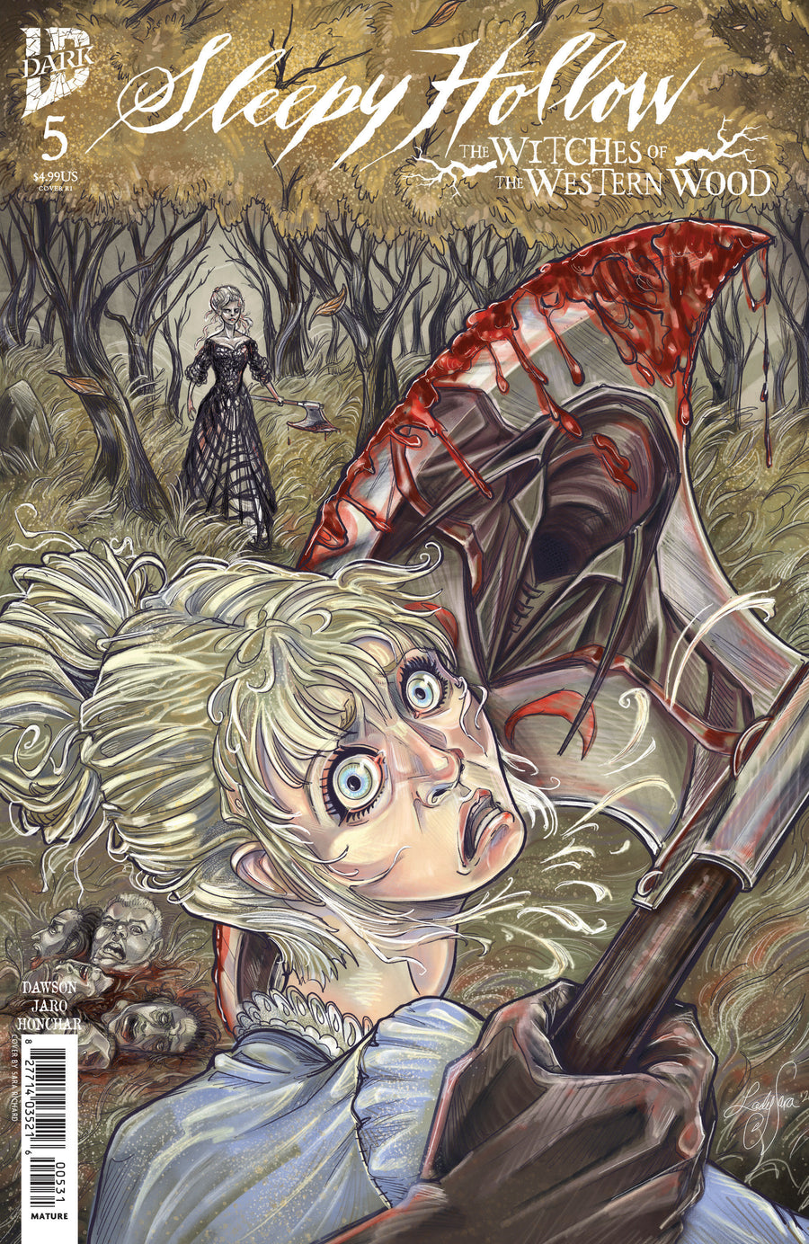 Sleepy Hollow: the Witches of the Western Wood #5 Variant RI (10) (Richard) — Cover