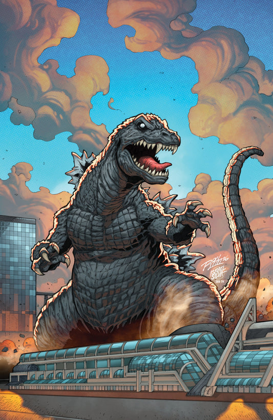 Godzilla Vs. America: San Diego Variant Ri (10) (lim Full Art) - Cover