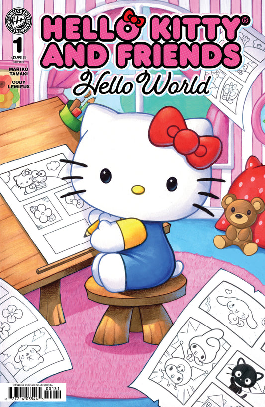 Hello Kitty and Friends: Hello World! #1 Variant C Foil (Zullo Uminga) - Cover