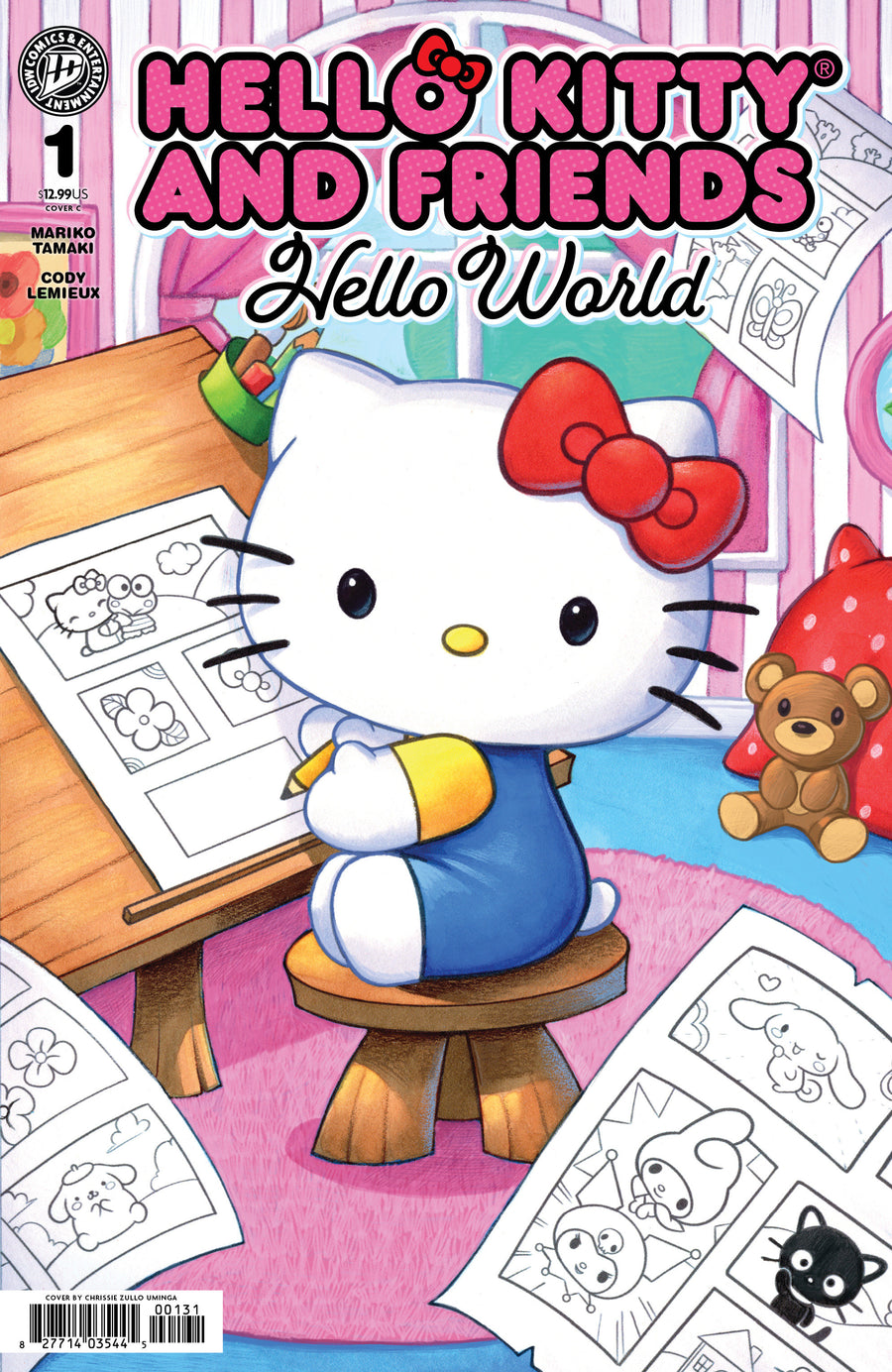 Hello Kitty and Friends: Hello World! #1 Variant C Foil (Zullo Uminga) - Cover