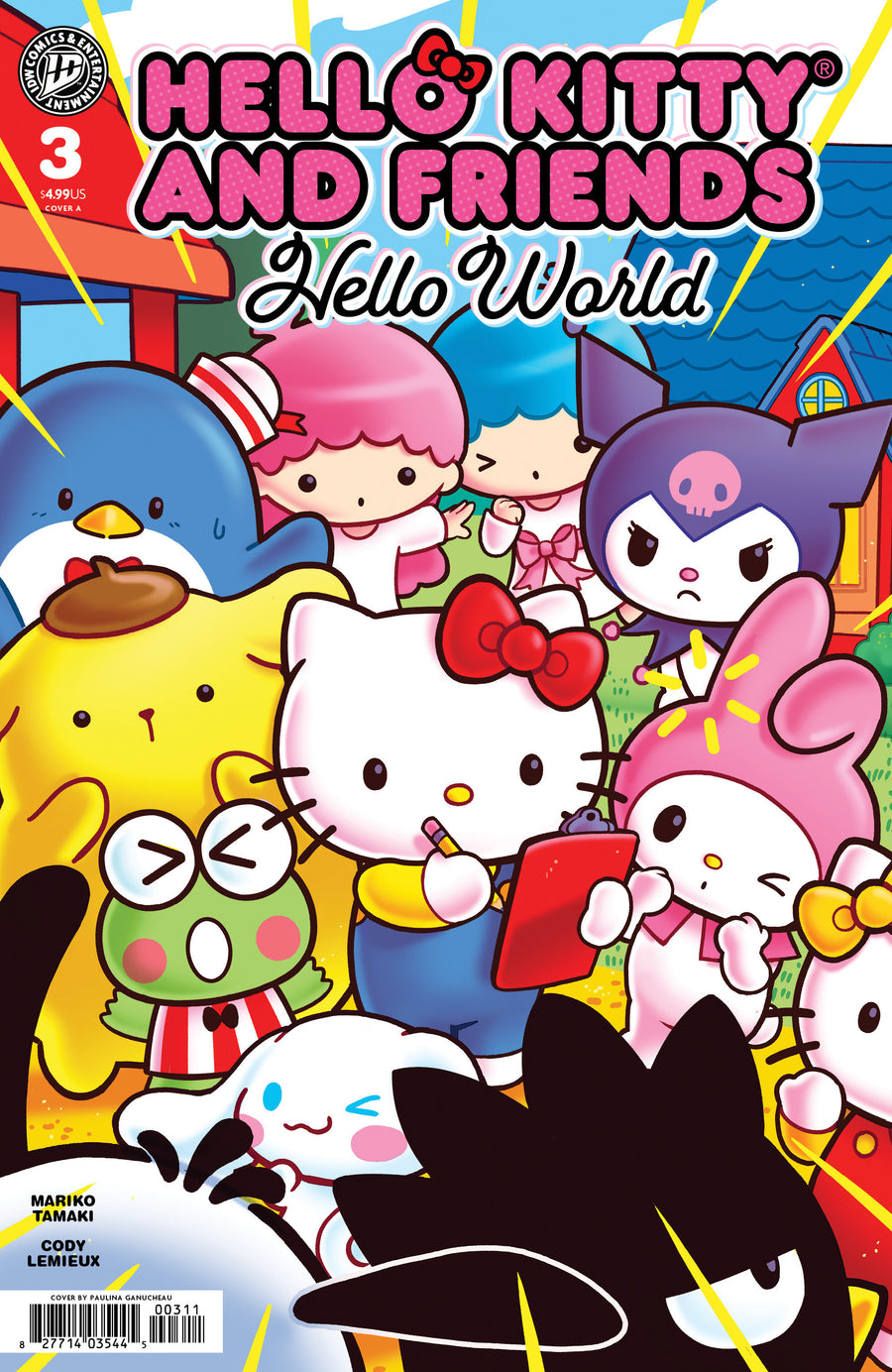 Hello Kitty and Friends: Hello World! #3 Cover A (Ganucheau) — Cover