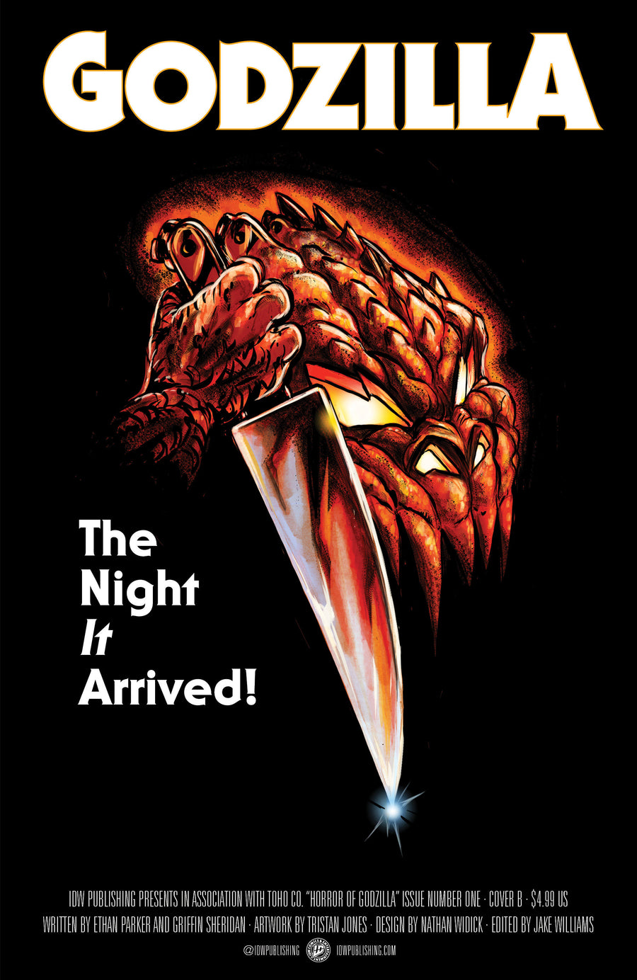 The Horror Of Godzilla [kai-sei Era] #1 Variant B (tunica Movie Homage Cover) - Cover