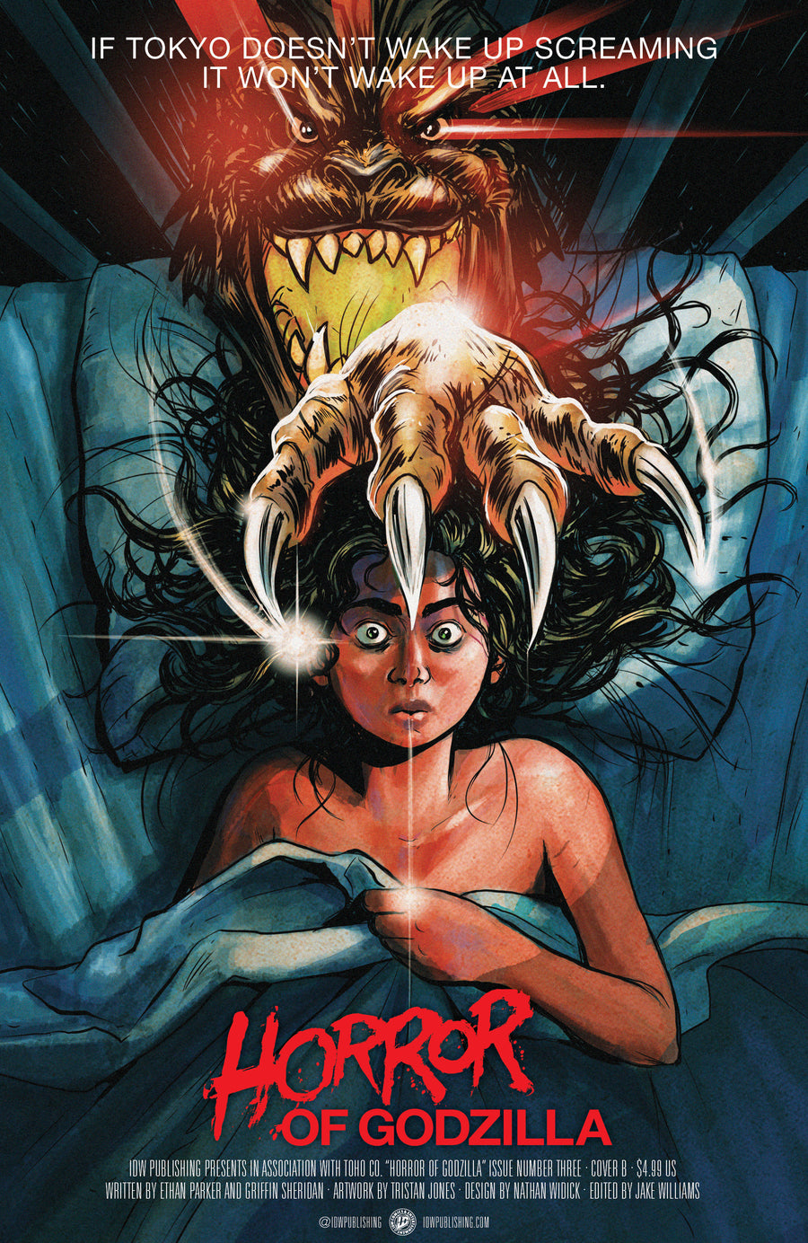 The Horror of Godzilla [kai-Sei Era] #3 Variant B (Tunica Movie Homage Cover) — Cover