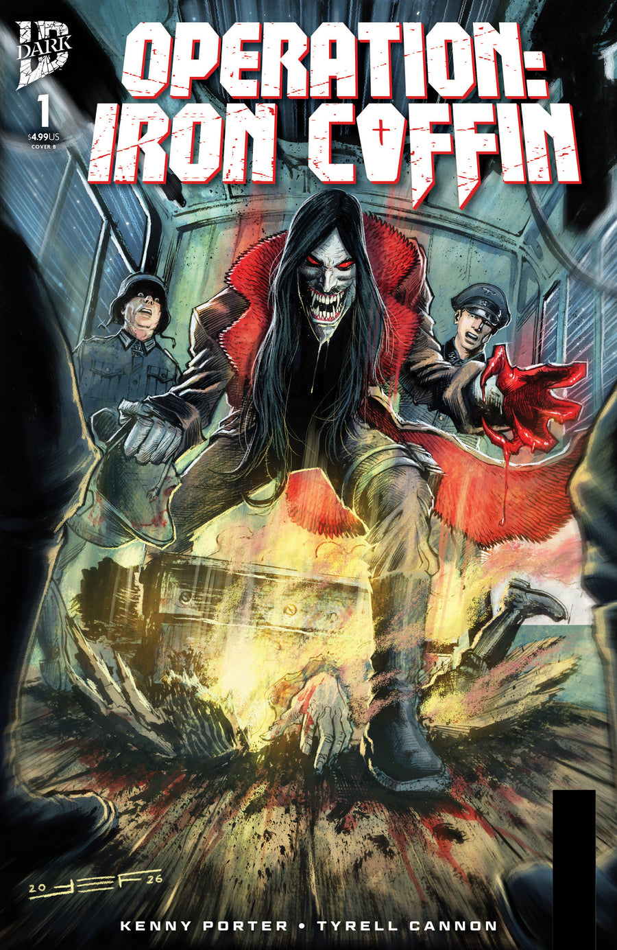 Operation: Iron Coffin #1 Cover B Ferreyra Variant - Cover
