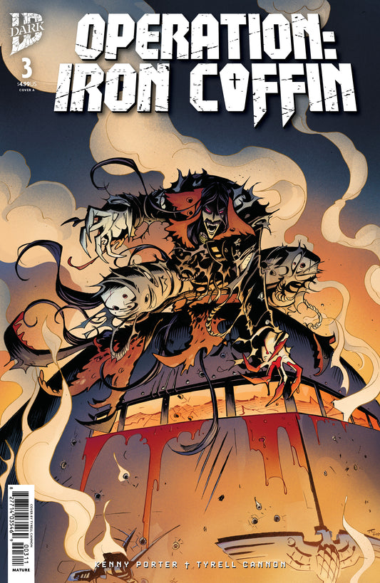 Operation: Iron Coffin #3 Cover A (Cannon) — Cover