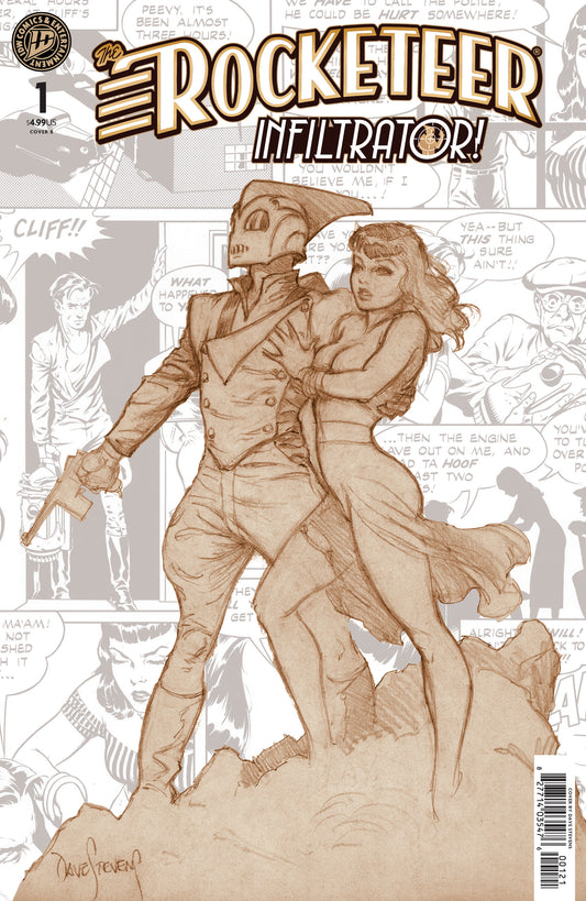The Rocketeer: Infiltrator! #1 Cover B Stevens Variant - Cover