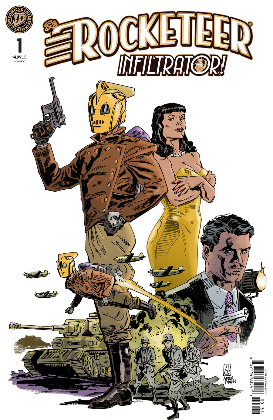 The Rocketeer: Infiltrator! #1 Cover C Kotz Variant - Cover