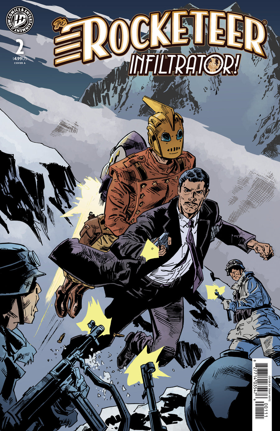 The Rocketeer: Infiltrator! #2 Cover A (Kotz) - Cover