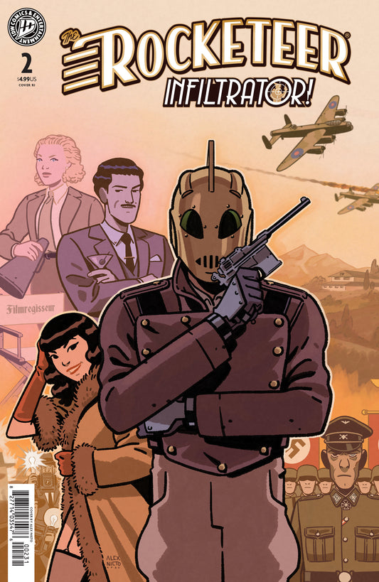 The Rocketeer: Infiltrator! #2 Variant RI (10) (Nieto) - Cover