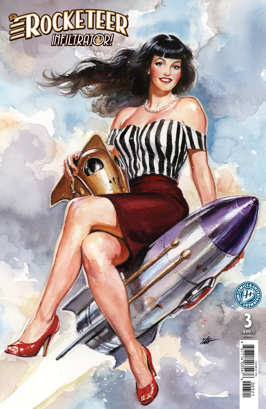 The Rocketeer: Infiltrator! #3 Variant B (Ito) — Cover
