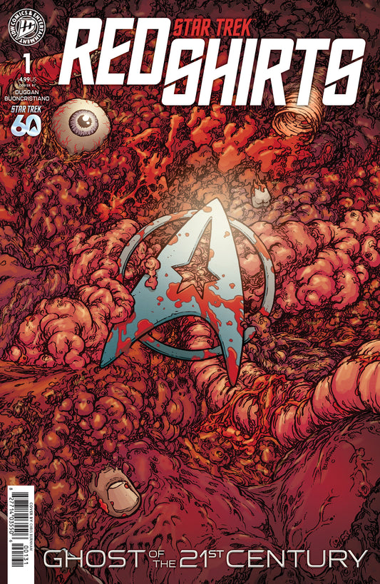 Star Trek: Red Shirts--ghost Of The 21st Century #1 Variant Ri (15) (burnham) - Cover
