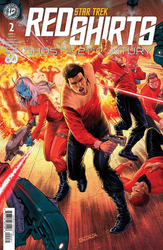 Star Trek: Red Shirts - Ghost of the 21st Century #2 Variant RI (10) (Escorza Brothers) — Cover