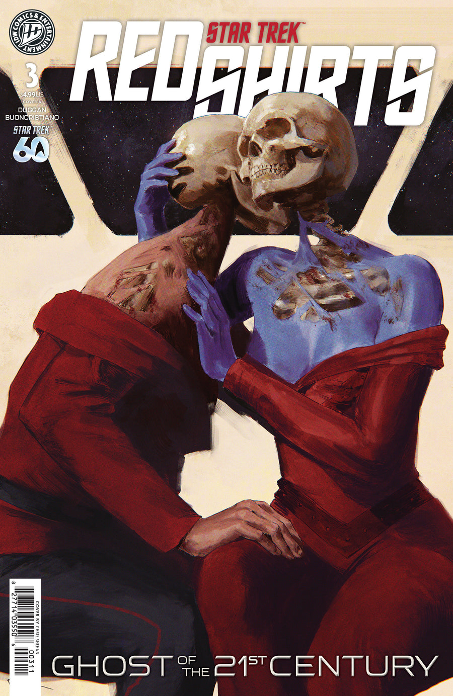 Star Trek: Red Shirts - Ghost of the 21st Century #3 Cover A (Shehan) — Cover