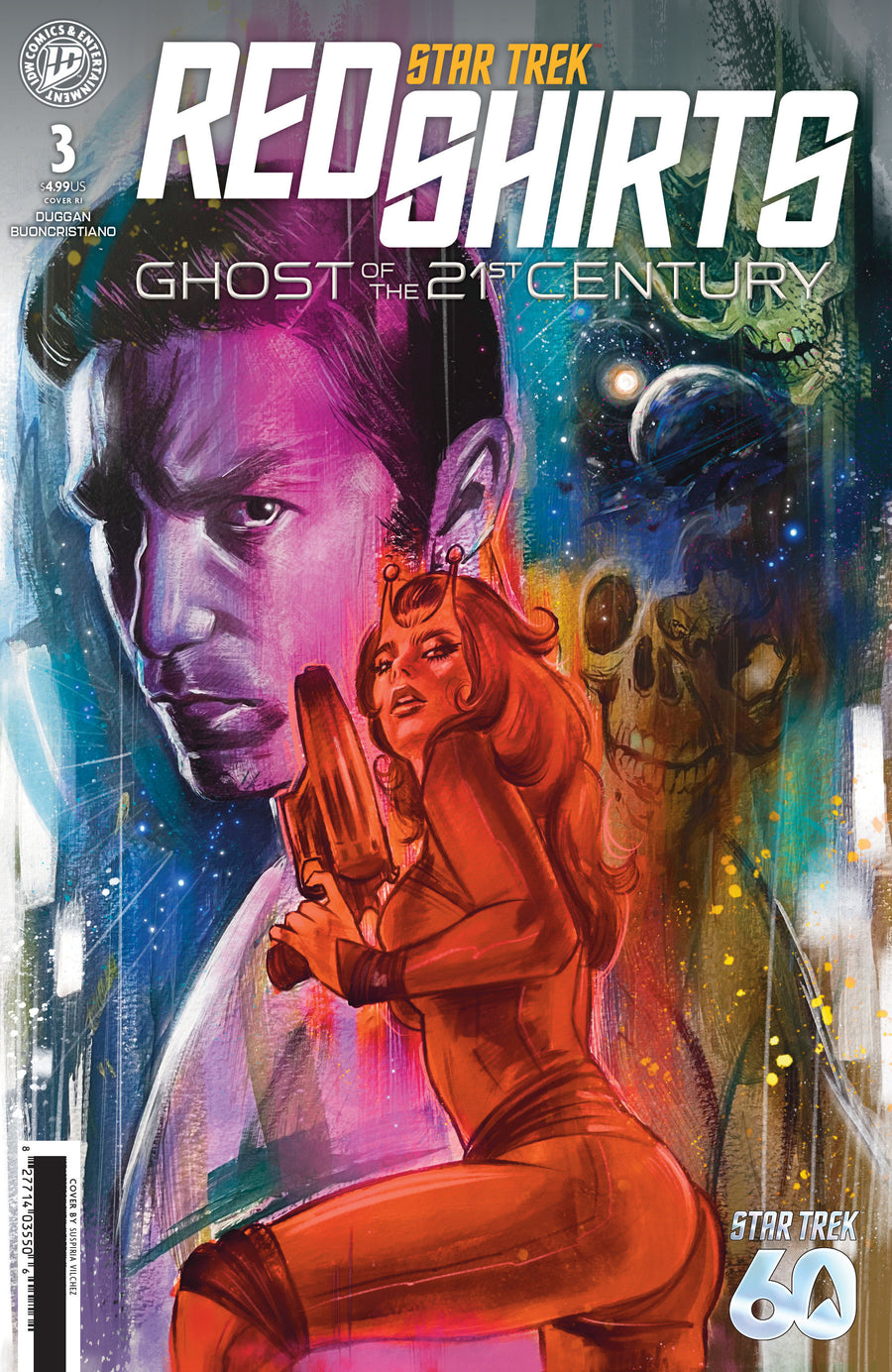 Star Trek: Red Shirts - Ghost of the 21st Century #3 Variant RI (10) (Vilchez) — Cover