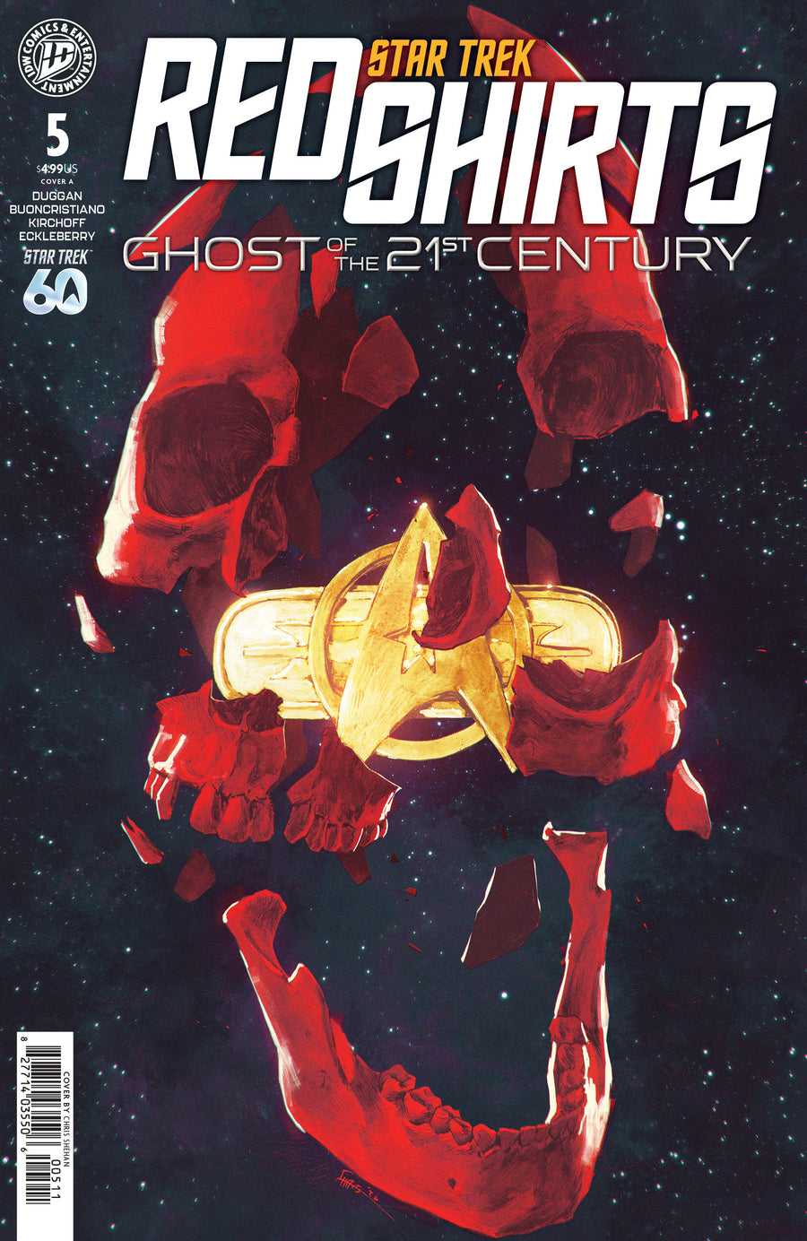 Star Trek: Red Shirts - Ghost of the 21st Century #5 Cover A (Shehan) — Cover